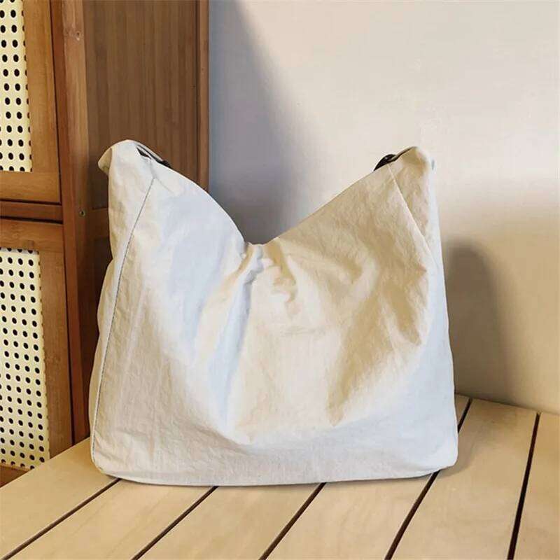 Washed Fabric Cloth Men Large Capacity Shoulder for Women Versatile Cross Body Bags Students Messenger School Bag XJ260311