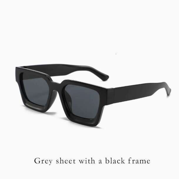 Classic thick frame sunglasses for men and women anti-UV full frame sunglasses with a sense of sophistication versatile for driving and street photography