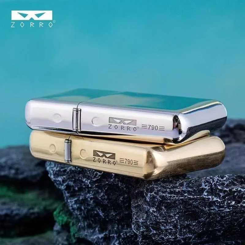 New Z790 Copper Kerosene Lighter Peony Double-sided EnGRAVed Kerosene Lighter Third Generation N260311