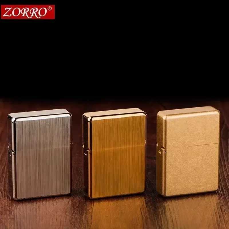 Cigarette Accessories Oil Lighter 912 Retro Armored Waterproof Windproof Luxury Brass Constantinople Style Mens Gift N260311