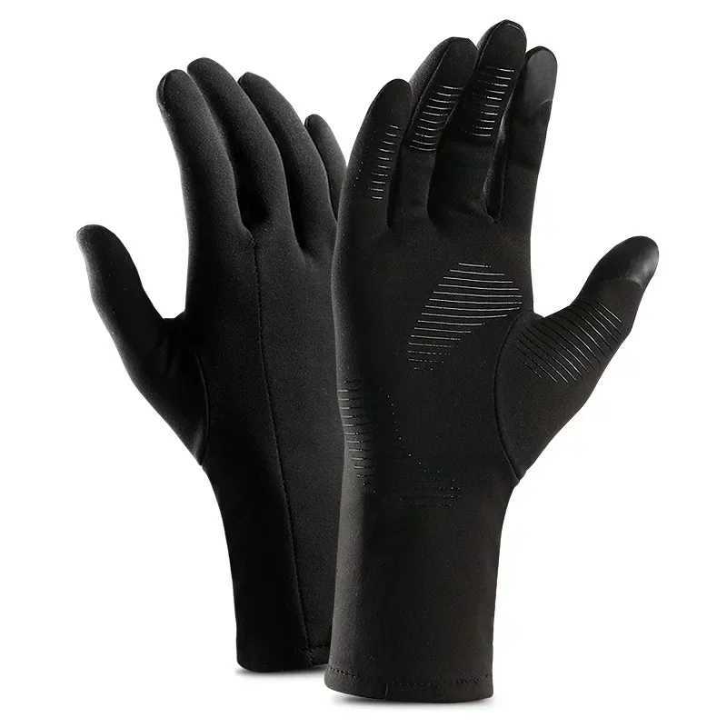 Autumn Winter Cold-proof Running Gloves Windproof Non-slip Keep Warm Touch Screen Outdoor Sports Cycling Gloves Men And Women M260311