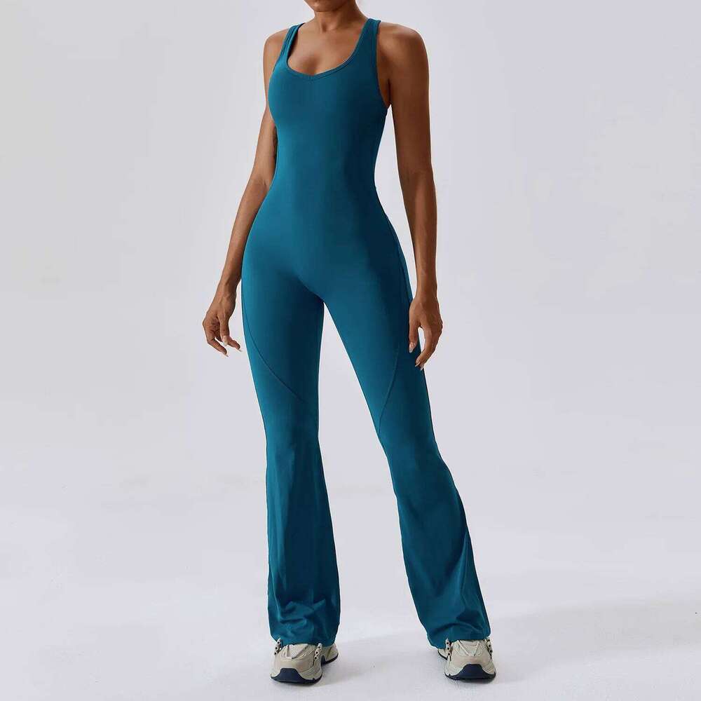 Training Yoga Suit Sportswear Gym Set Women 1 Pcs Sports Jumpsuit Fitness Rompers Stretch Female Push Up Workout Bodysuits 26H0311