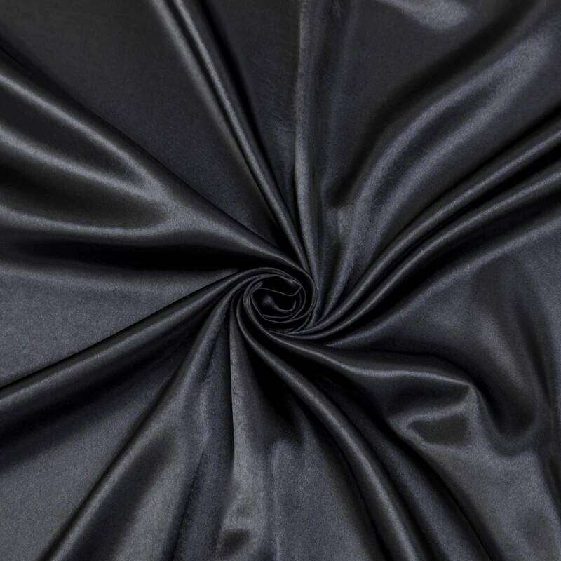 Black Ice Silk Bedding Satin Silky Duvet Set With Pillowcase High-end Home Textiles Solid Color Bed Cover Sets H260311