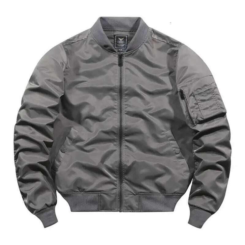 Spring Autumn Bomber Men Women Military Fly Jacket Varsity Baseball Flight Coat Windbreaker Mens Clothing 26H0311