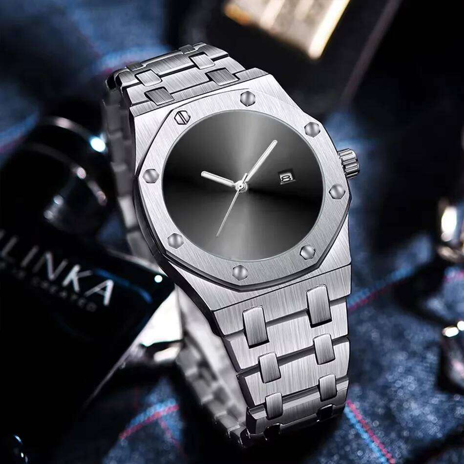 Minimalist Logo-Free Waterproof Luminous Stylish Casual Men's Quartz Watch