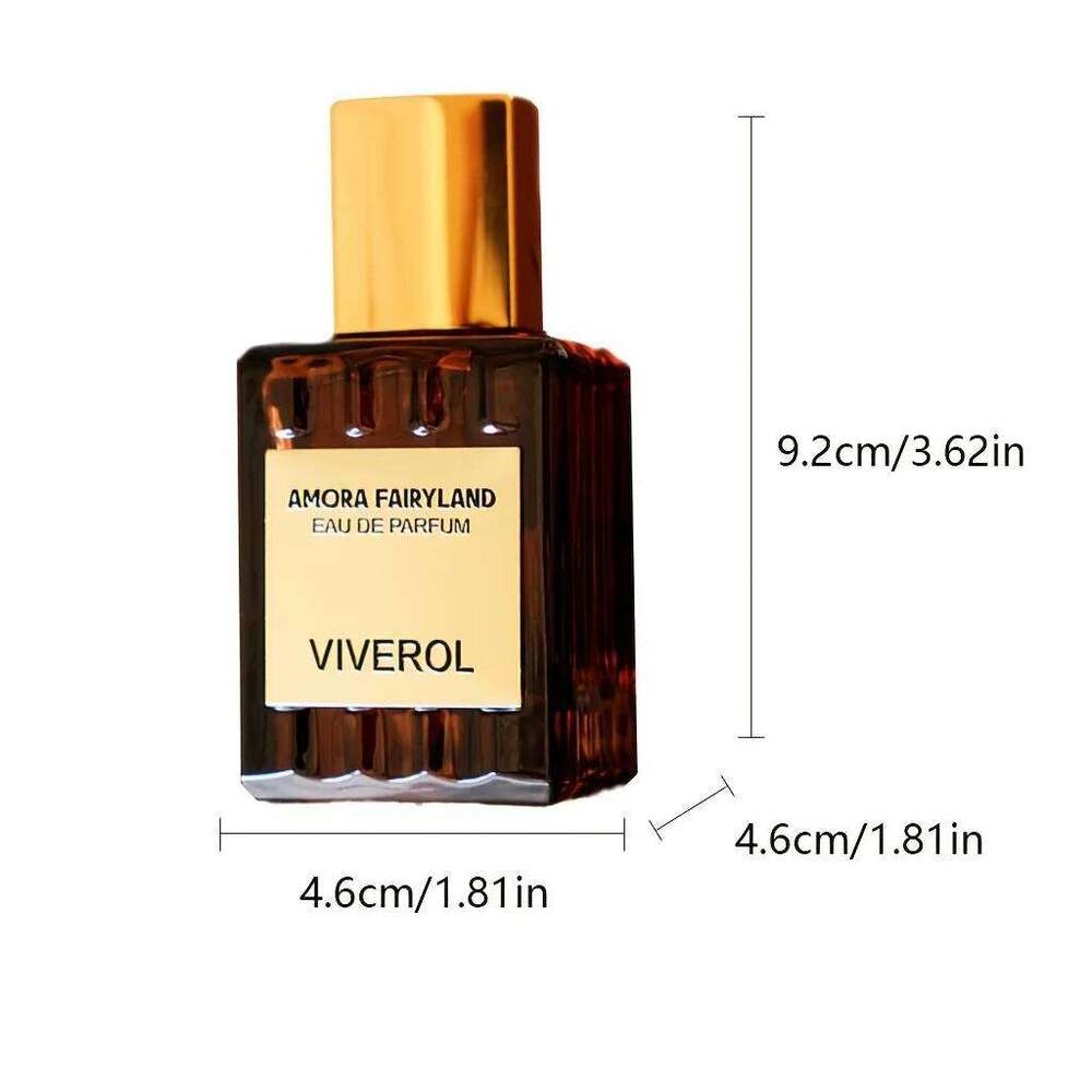 50ml Amber-Hued Gold-Capped Perfume Luxe Mystical Enchanting Eau De Parfum Long-Lasting Oriental Woody Floral Fragrance Spray Z260311