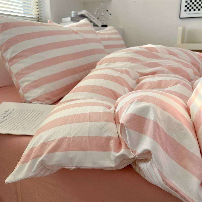 Pre-Washed Brushed Ultra Soft Duvet Cover Set with Pillowcases - Luxurious Cozy Bedding for a Heavenly Sleep Experience H260311 - view 6