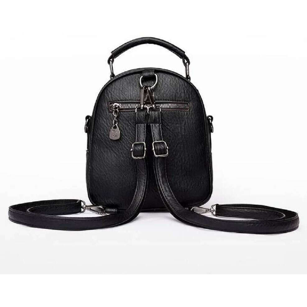 OLOEY Hot Sale New Fashion High Quality Soft Leather Small Backpacks Women's Casual Shoulder Bags Totes Crossbody Bag Backpack Large capacity ant