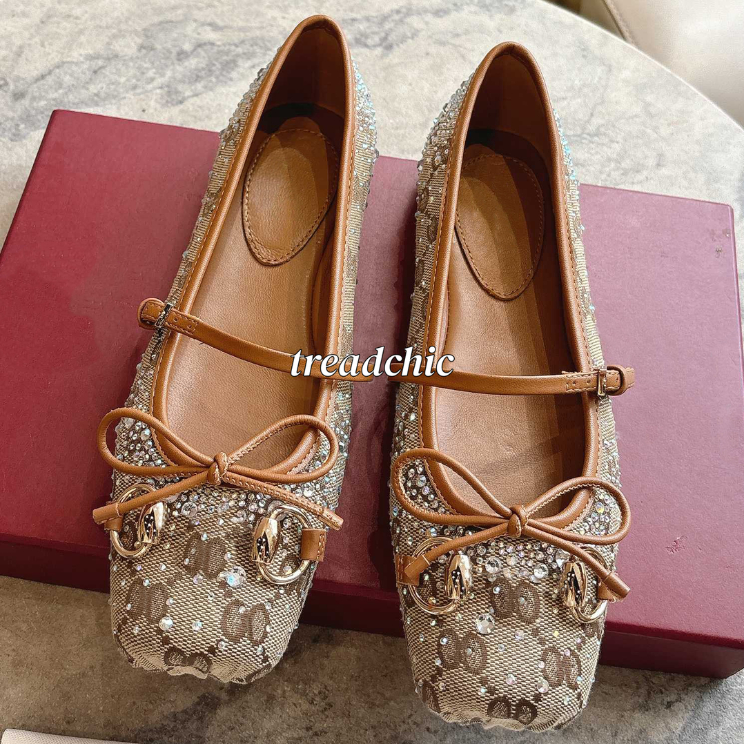 Ballet flat Paris Designer Professional Dance Shoes Satin ballerinas Bowknot Round toe Shallow Mouth Single Shoe Mary Jane comfort flat sandals women Loafers 35-43