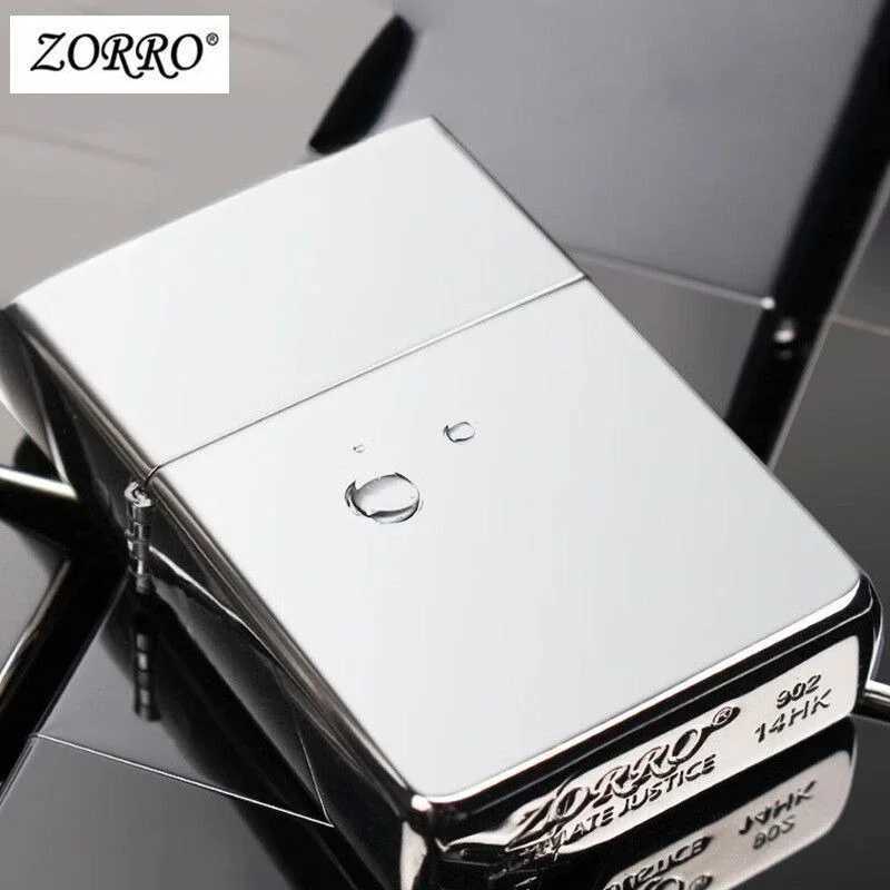 new Classic fuel Lighter Solid Color Smooth High Quality Lighter Smoking Accessories Mens Gift N260311