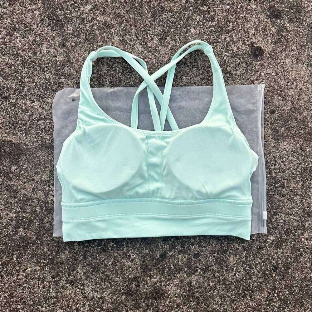 Solid Color Fitness sport Bra Women Cross soft high strength Tight Top Comprehensive Training Gym Yoga Underwear With Chest Pad 26H0311