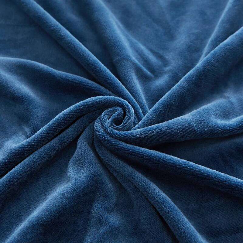 WOSRAT Warm velvet fitted sheet elastic mattress cover winter bedspreads 2 people double bed bedsheet king size 160x200 H260311 - view 3