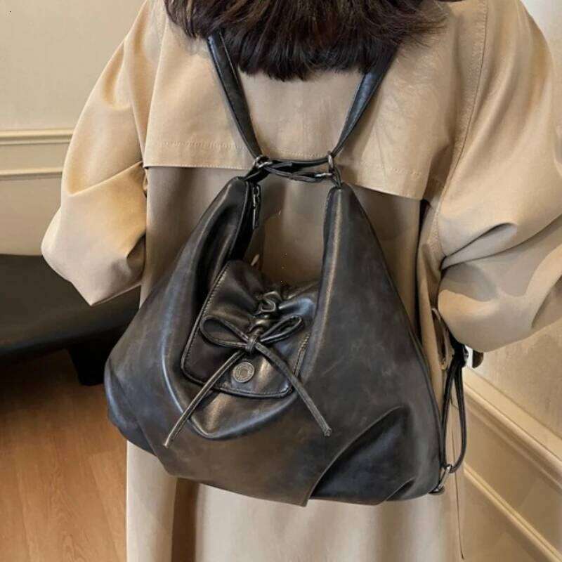 Vintage Fashion Large Capacity Shoulder Crossbody Bags For Women Multifunctional Women's Backpack 2026 Latest Designer Handbag XJ260311