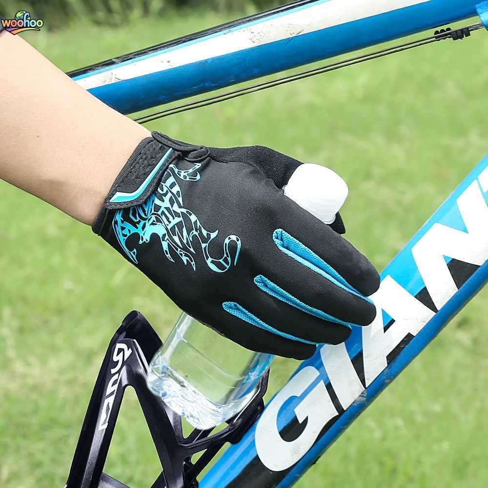 Touchscreen Mountain Bike Gloves Full Finger BreathabLE Gel Palm Summer Cycling Anti Sweat PROtection M260311