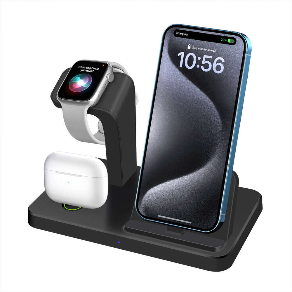 Fast Wireless Charger Apple 15 Special Three-in-One Dock with Direct Fast Charging and Type-C Interface - view 3
