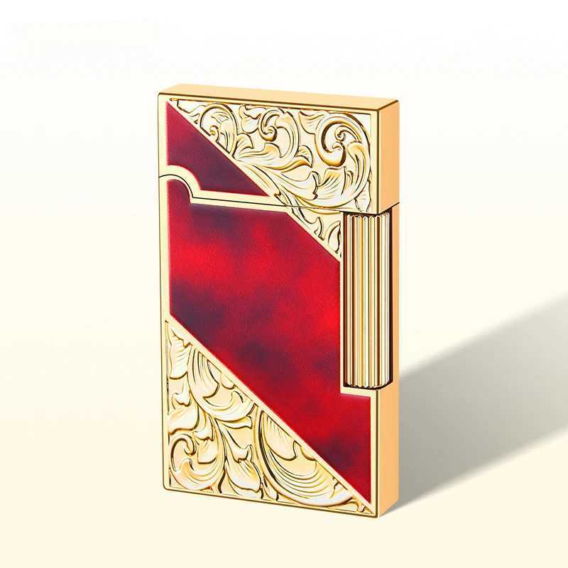 2025 NEW Metal Retro Side Sliding Wheel Lighter Open Flame Cigarette Lighter Mini Butane Gas Lighters Smoking Accessories N260311