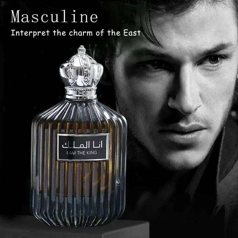 100ml High Quality Original Mens Dubai Prince Cologne Long Lasting Perfume Light Fresh Desert Fragrance Arabia Z260311