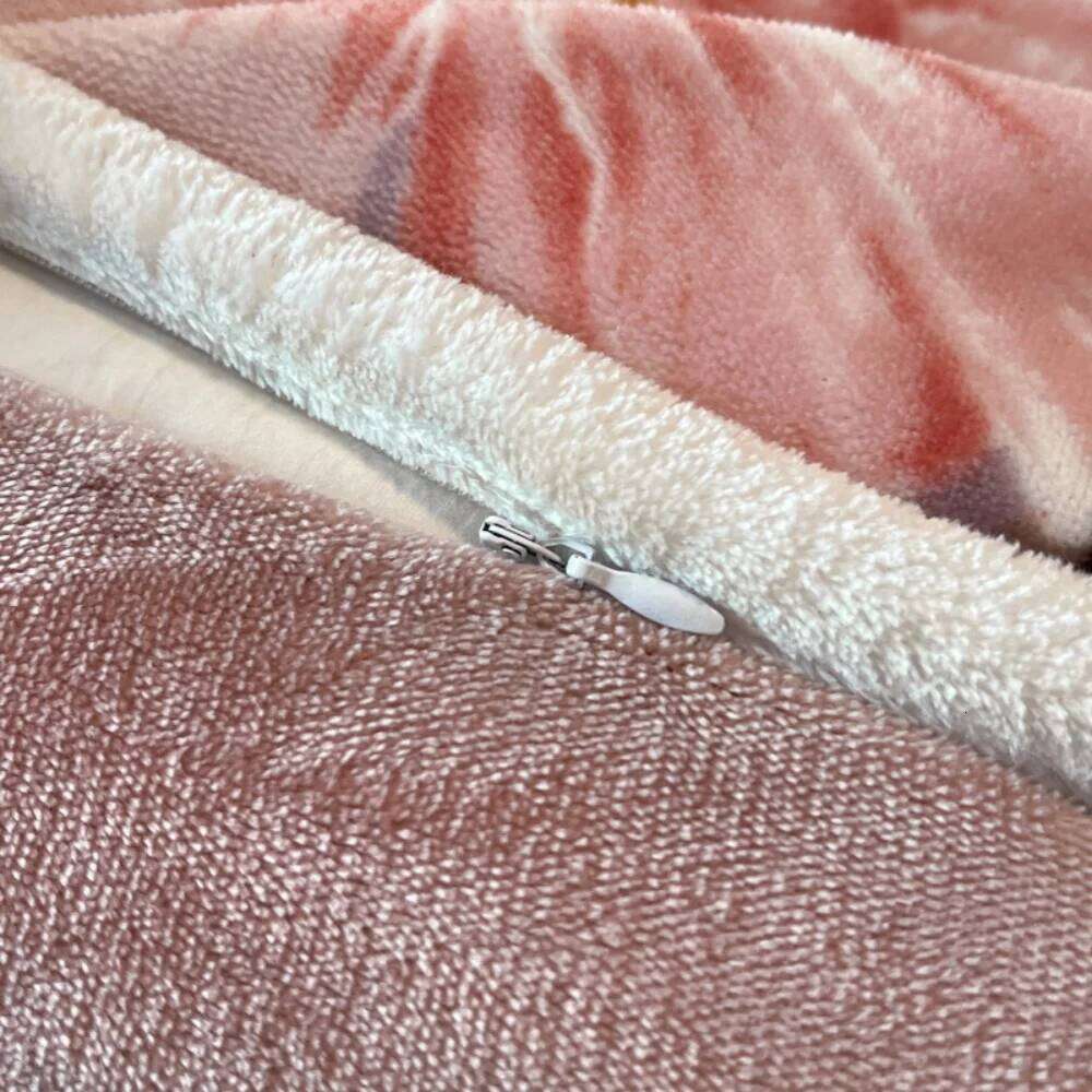 Floral Printed Winter Warm Bedding Milk Velvet Bed Sheet Double Queen Thickened Duvet Cover Pillowcase Four Piece Set H260311 - view 7