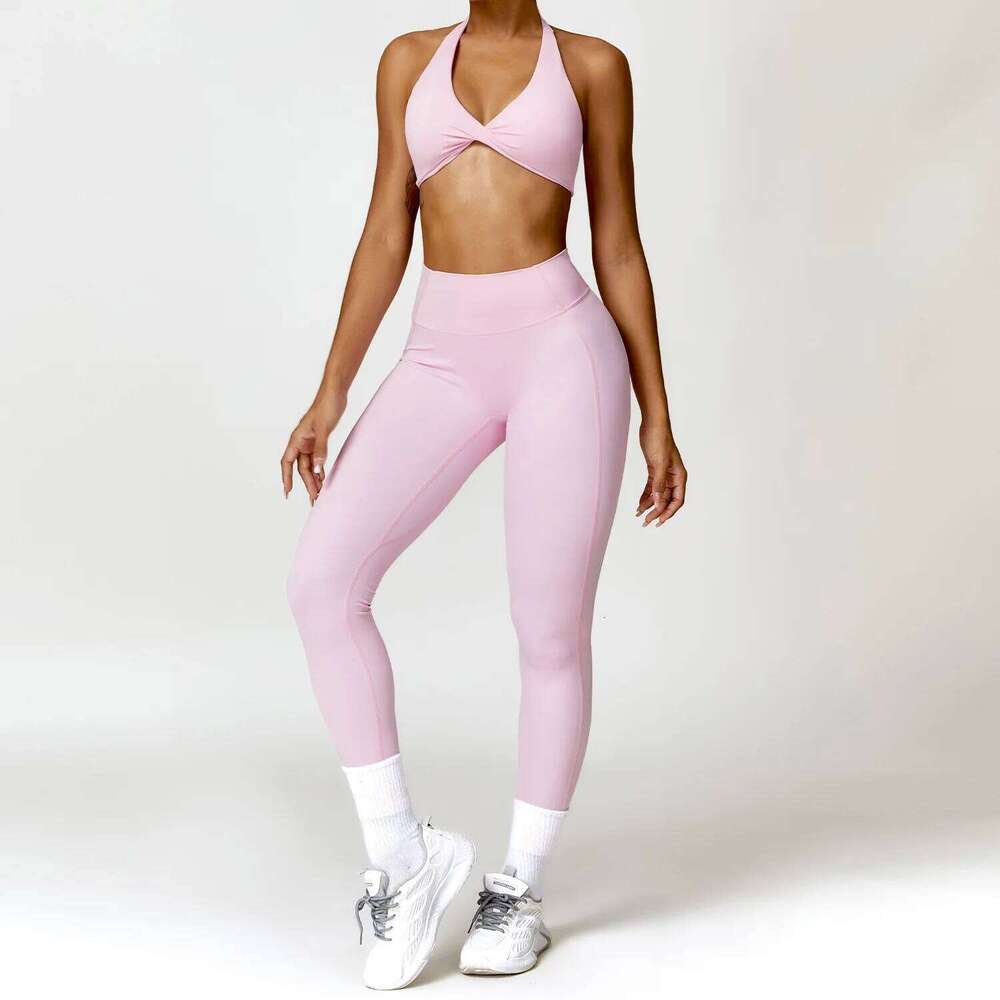 Women Seamless Yoga Set 2PCS Gym Workout Clothes for Female Push Up Bra High Waist Leggings Sexy Fitness Sportswear Sports Suits 26H0311