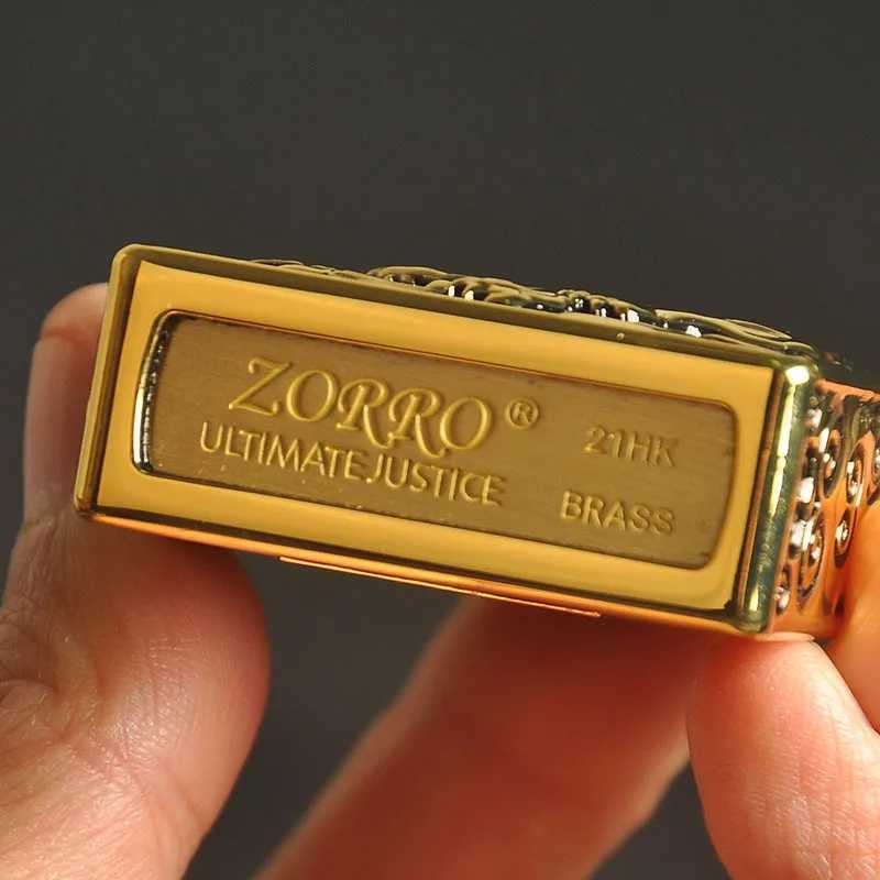 Kerosene Lighter Personalized Armor Tiger-huge Power Windproof Lighter Creative Mens Gadget Gift Lighter N260311