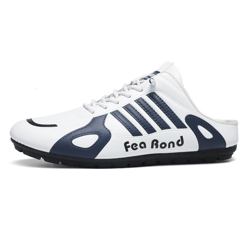 Men's Sports Shoes Design Gamp Model Sports Shoes - Luxurious Fashionable Casual Breathable Lazy Driver-proof Anti-slip Without Bucklehalf Loose-