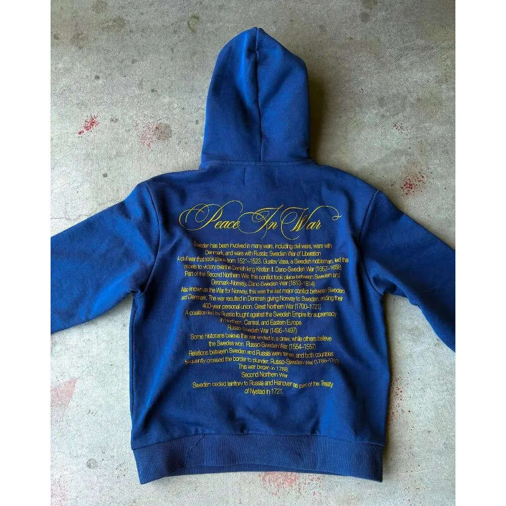 Men's Hoodies Sweatshirts Grunge Hip Hop Streetwear Sweatshirt Women Tops Harajuku Casual Sweden Goth Oversized Hoodie Men's Clothing