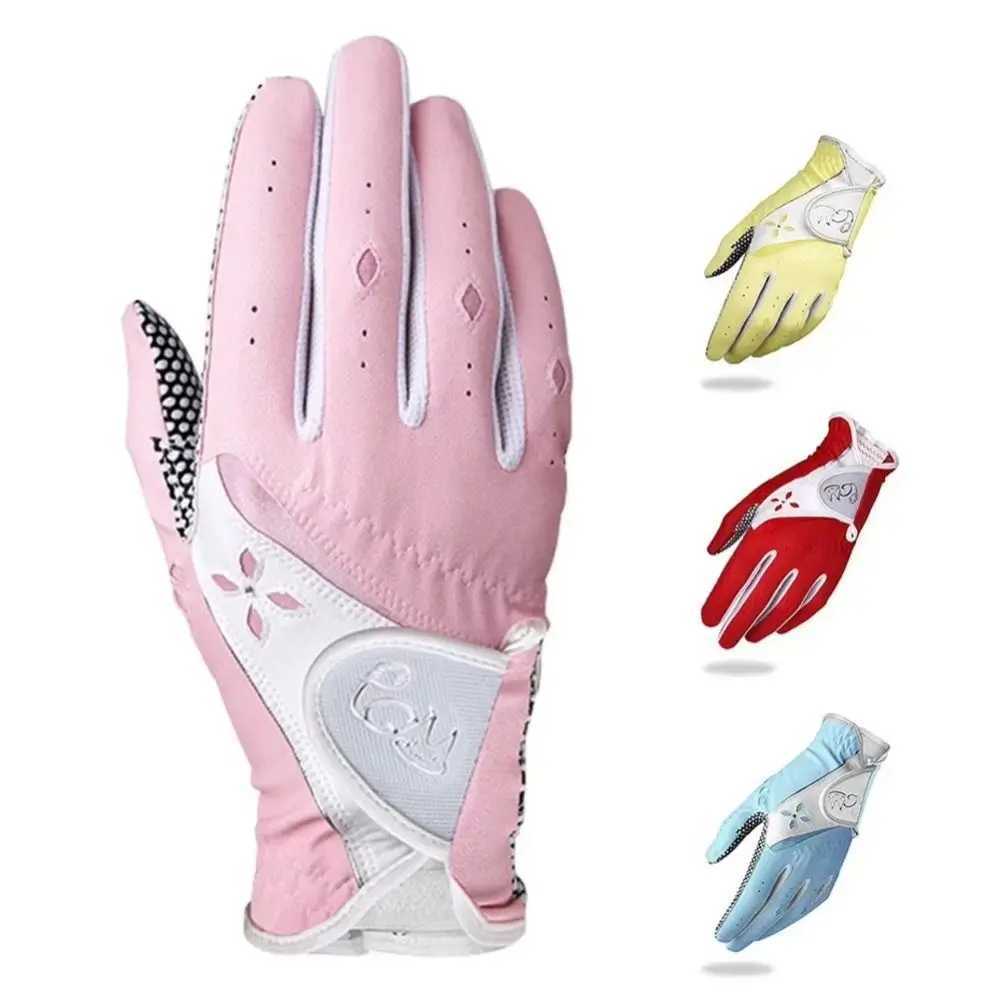 Breathable Womens Gloves Wear Resistant Anti-Slip Particles Outdoor Sports Gloves Durable Soft PU Leather Mittens M260311