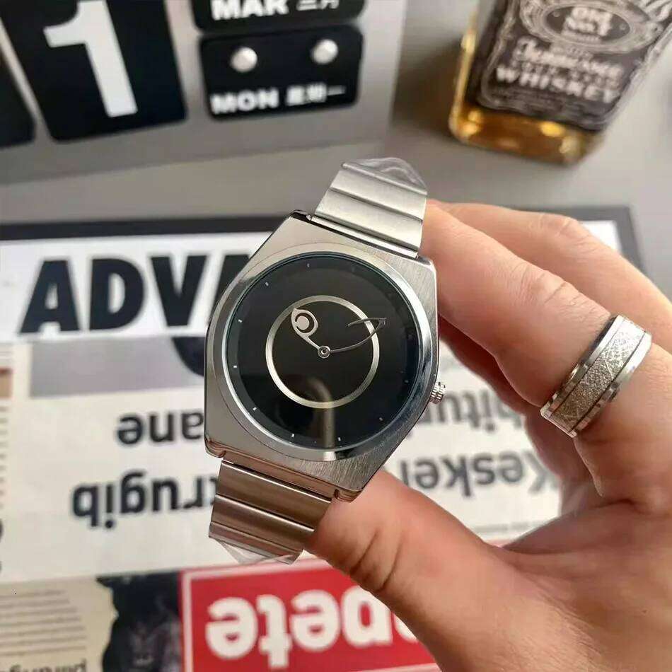 Black Eyes Unique Gift High Quality Couple Quartz Watches Stainless Steel Strap Brand Waterproof Retro Men Watch