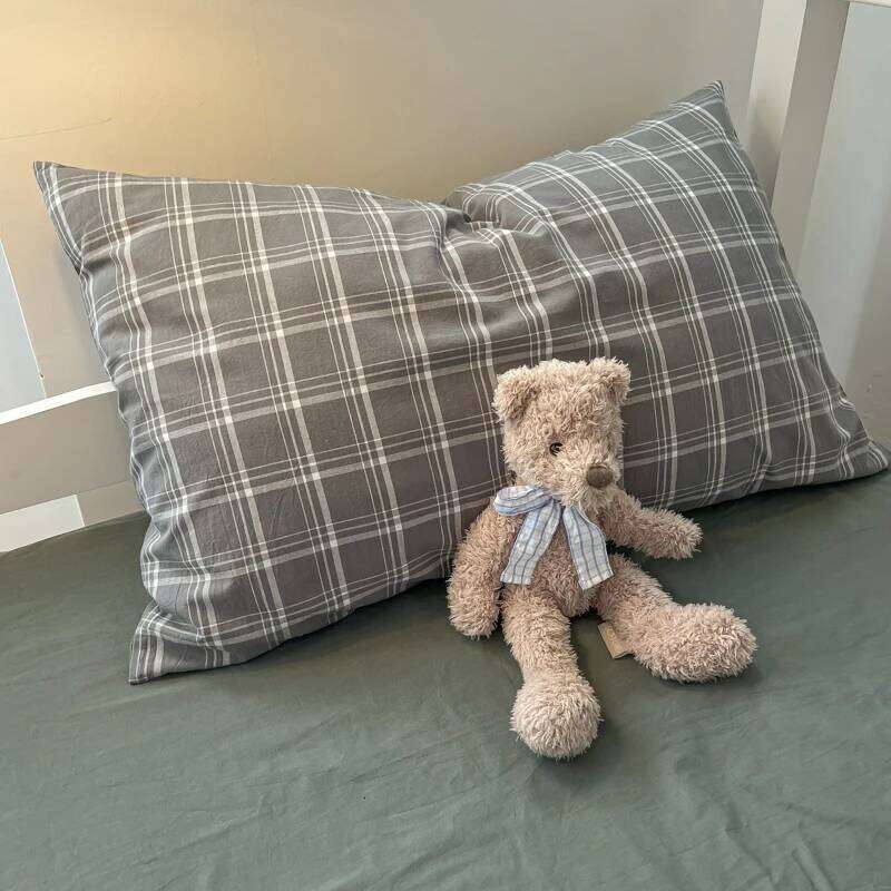 Nordic Wash Cotton Bedding Duvet with Pillowcase Sheet Comforter Cover Bed Linens Set Single Full Queen Size H260311