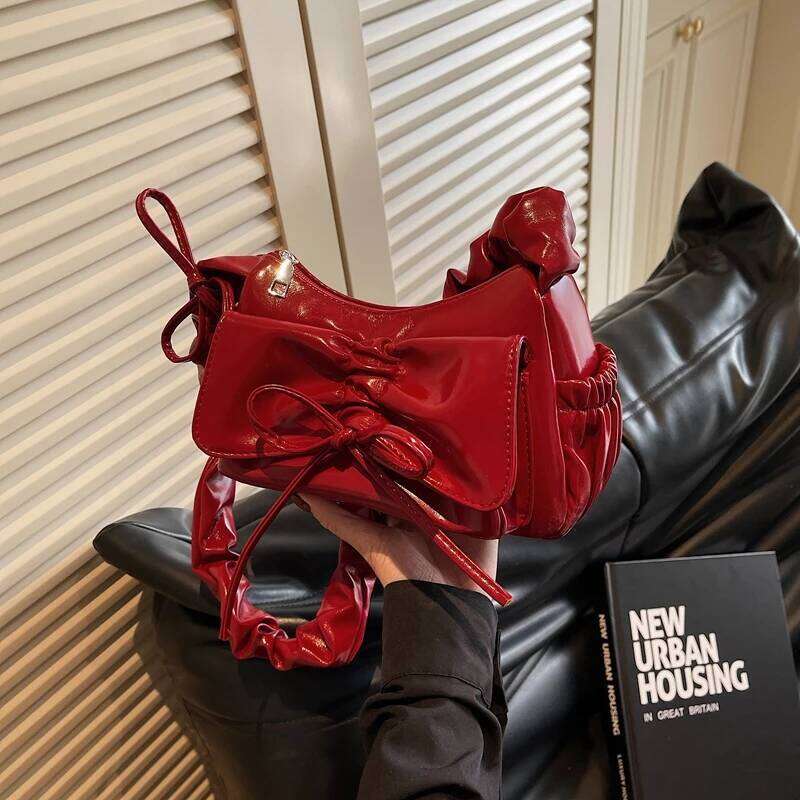 Elegant Classic Leather Clutch Bag Mini Simple For Women Leisure With High-End Unique Crossbody Attachment XJ260311