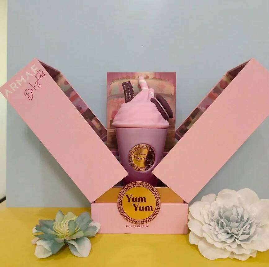 Yum Eau De Parfum Long Lasting Fragrance With Notes Of Vanilla, Macaron Berry - Sweet & Dreamy Z260311