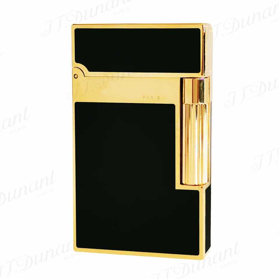 Marvelous Lacquer Lighters Unusual Inflatable Butane Gas Cigarette Accessories Pure Copper Gifts for Father Husband Boyfriend N260311