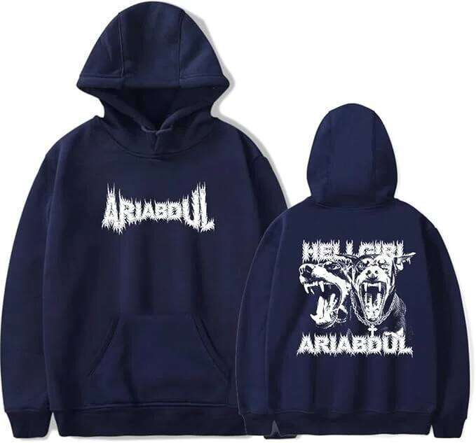 Ari Abdul Merch Doberman Hoodie Printed Hoodies Men Women Long Sleeve Sweatshirt Pullover Top C260311
