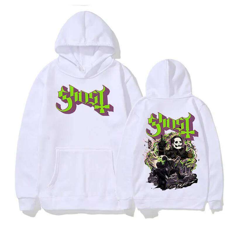 New Rock Ghost Band Print Hoodies Men Women Singer Graphic Printing Sweatshirts for Fans Casual Clothing Sudaderas Hip Hop Hoody C260311