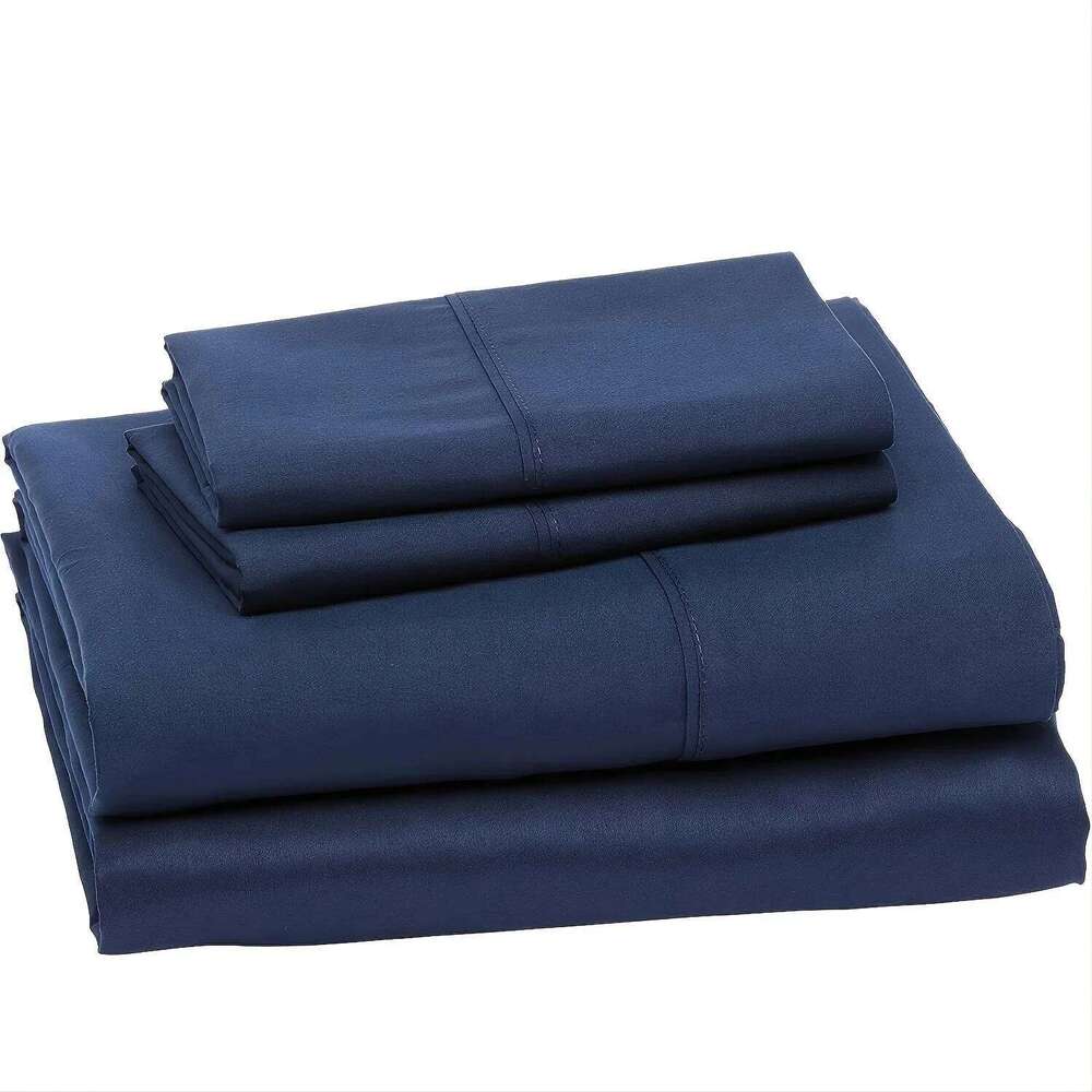 3/4 Piece Sheet Set Breathable & Cooling Hotel Bed Sheets Extra Soft Easy FITTED FLAT SHEET PILLOWCASES H260311 - view 6