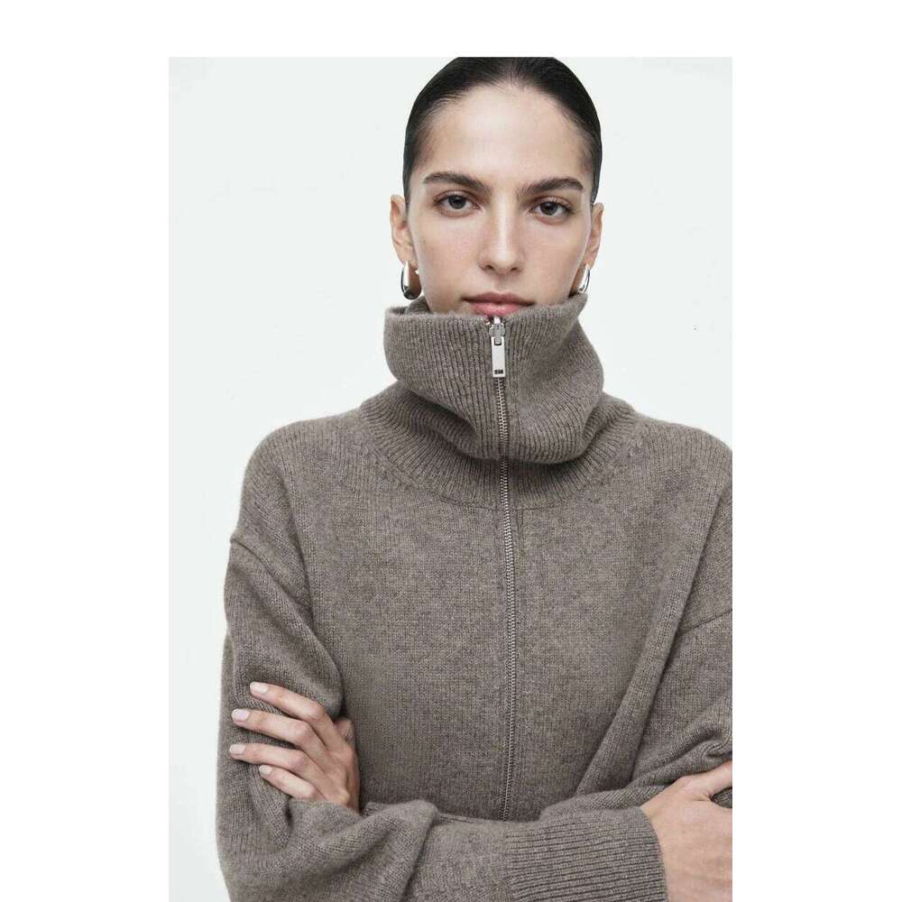 Ethereal MD 2026 YAZHIMEI cos mod spring new style of Ladies' casual standard fit waist-cinching knitted pilot jacket