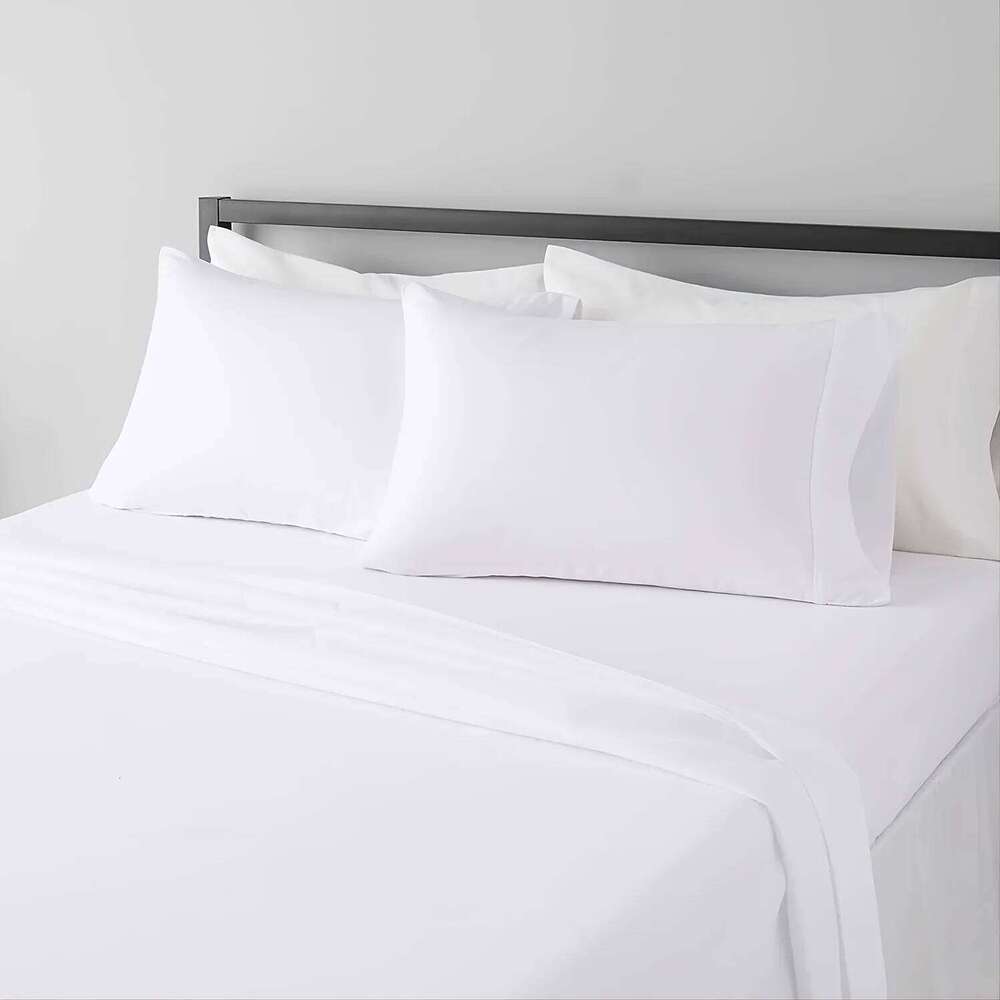 3/4 Piece Sheet Set Breathable & Cooling Hotel Bed Sheets Extra Soft Easy FITTED FLAT SHEET PILLOWCASES H260311 - view 7