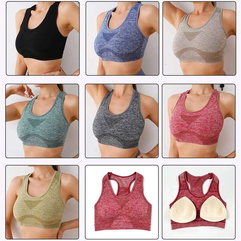 2PCS Seamless Women Yoga Set Workout Sportswear Gym Clothing Fitness Long Sleeve Crop Top High Waist Leggings Sports Suits 26H0311
