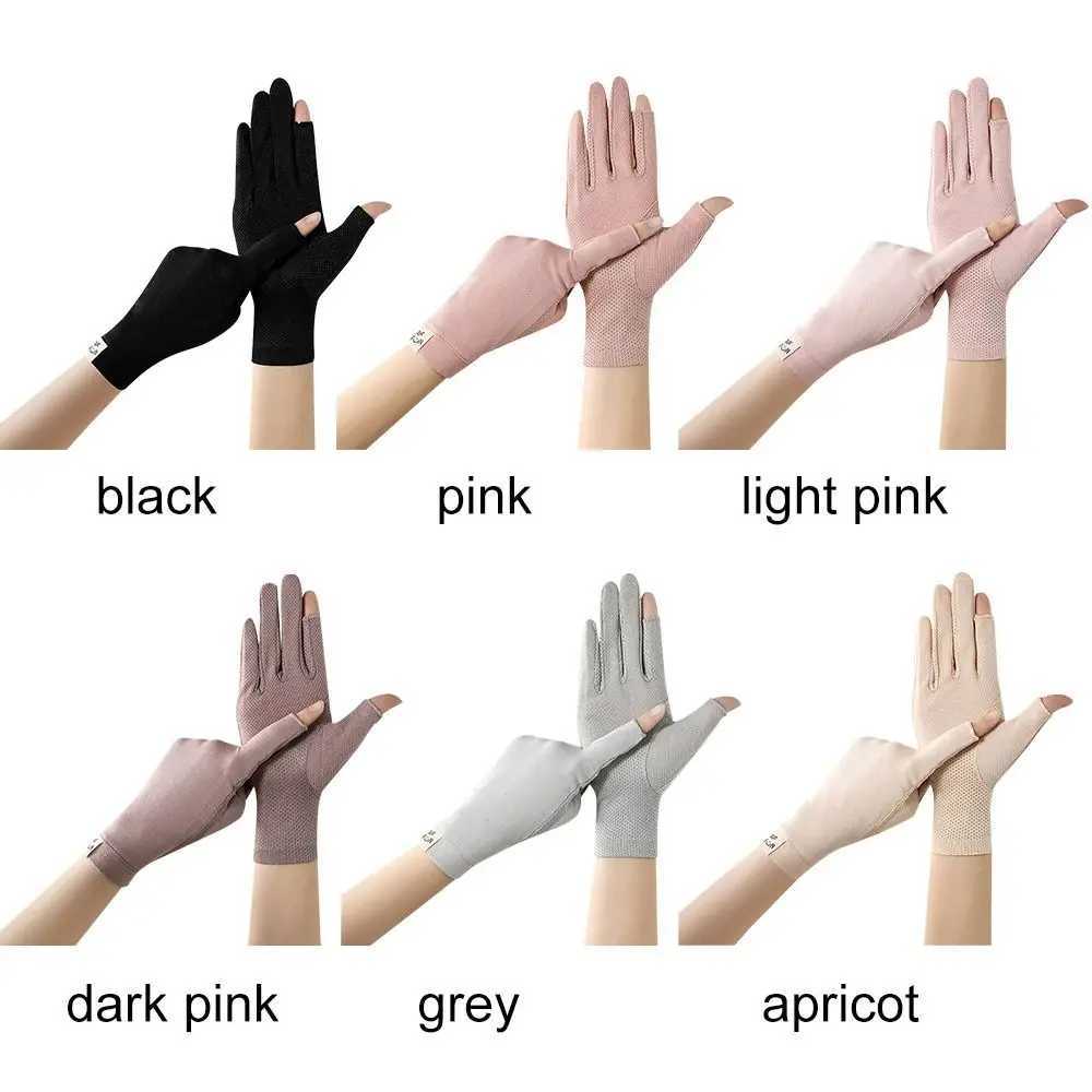 Women Touch Screen Gloves Spring Summer Thin Gloves Anti-UV Non Slip Riding Driving Gloves Breathable Gloves M260311