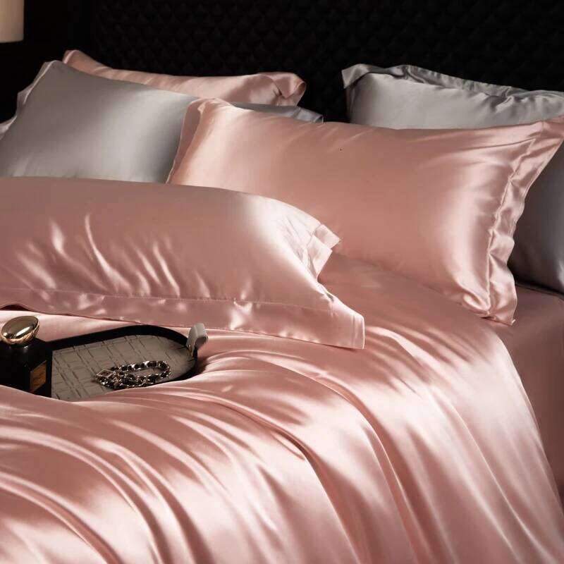 100% Mulberry Silk King Bedding Duvet with Pillowcase Comfortable Linen Sheet Silky Bed Cover Sets H260311 - view 3
