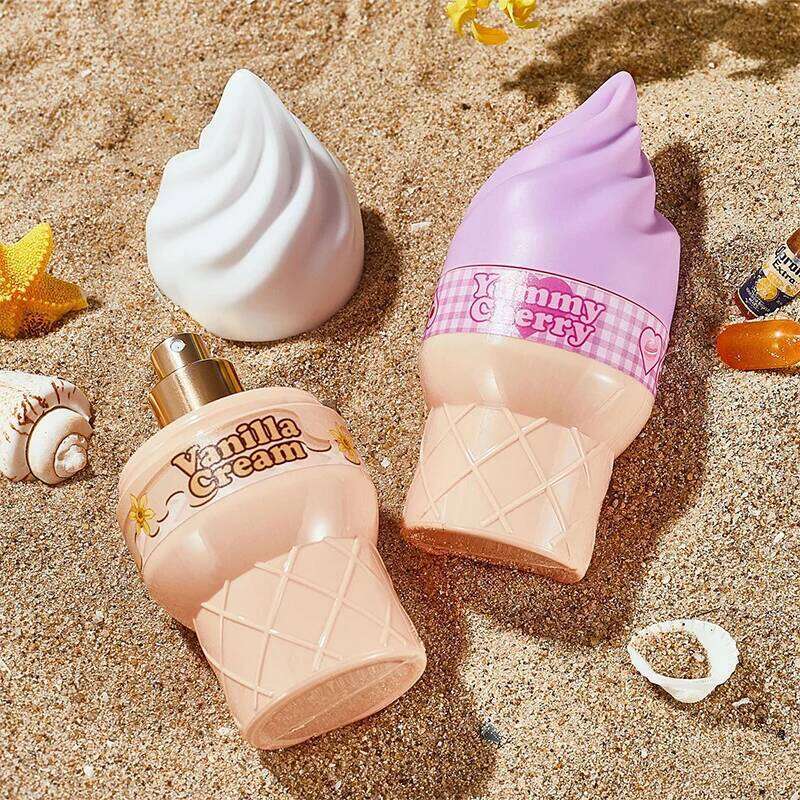 Sweet Ice Cream For Women, Delicious Gourmand Fragrance With Bergamot, Long Lasting Vanilla Perfume Oil Eau De Toilette Z260311