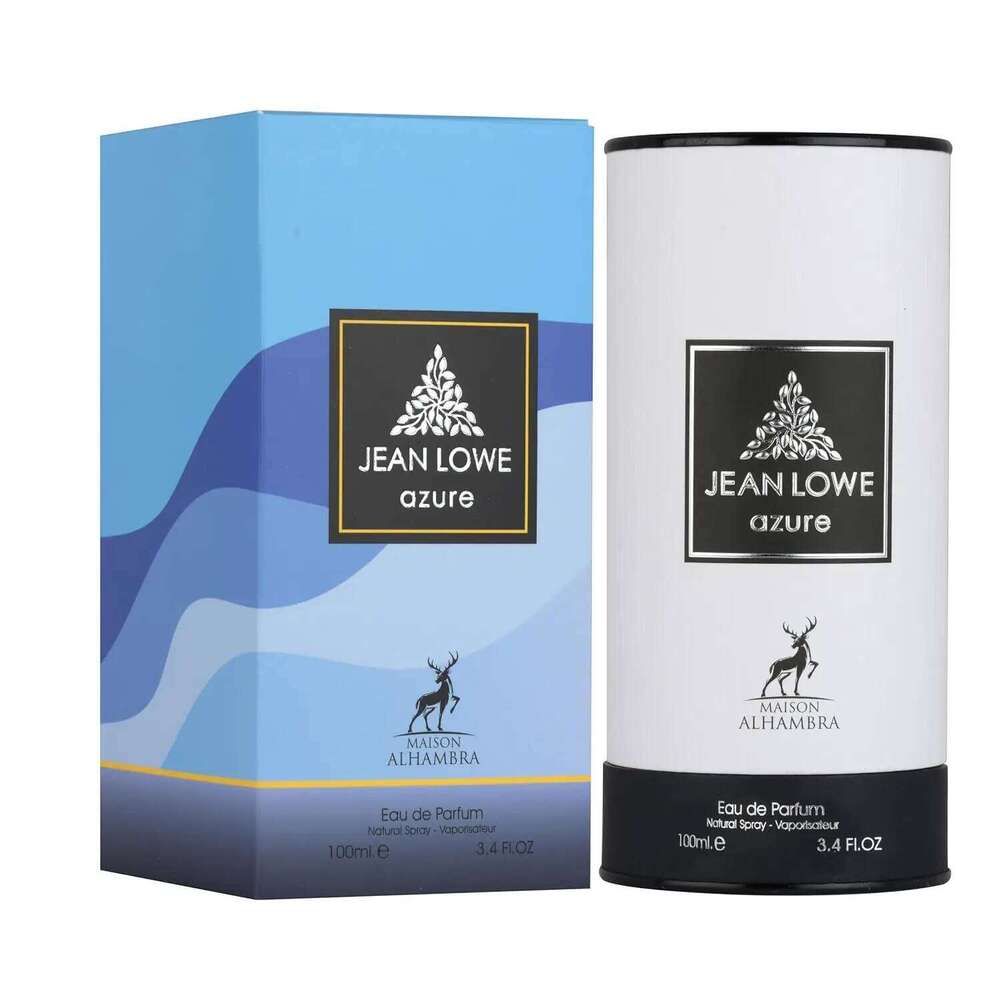 Maison Alhambra Jean Lowe Azure Unisex Long-Lasting From for A Lasting Experience Eau de Parfum Spray, 3.4 Ounce / 100 ml Z260311