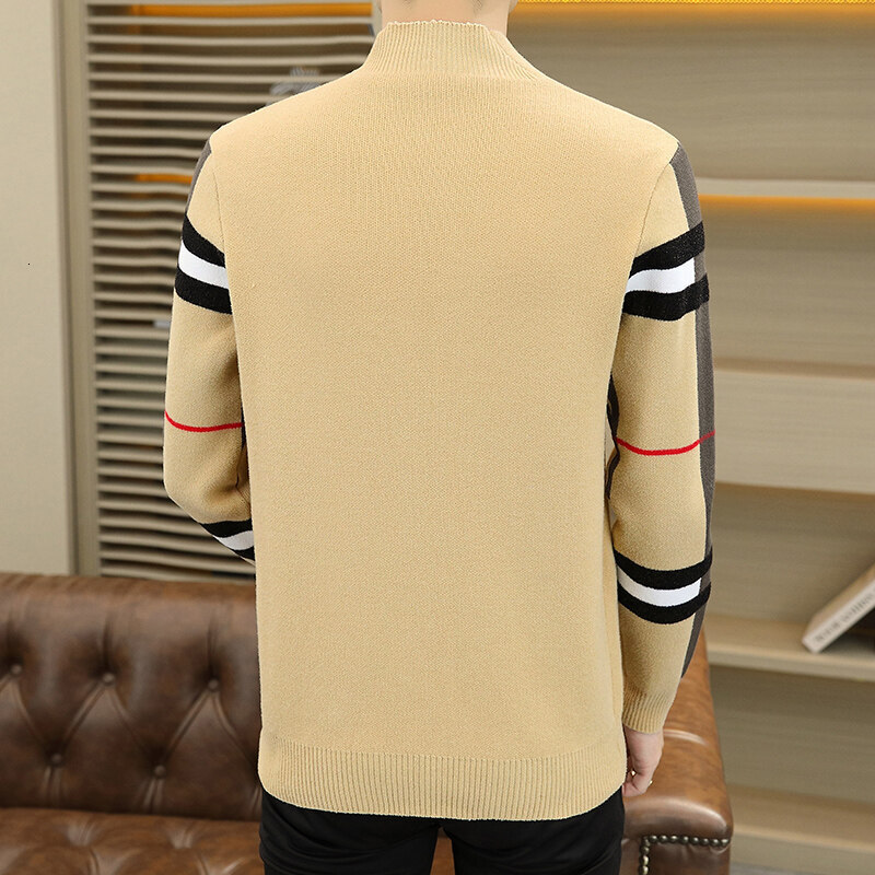 2026 Autumn And Winter New Long Sleeved Sweater Designer Cardigan Men's Knitted Sweater Korean Version Youth Fashion Trend Men's Cardigan Wh