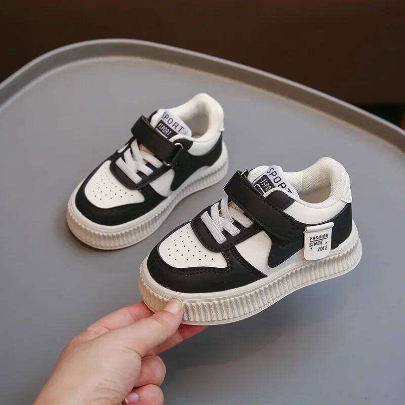 Spring Autumn Children Small White Low-top Board Girls Baby New Kids Sport Shoes Boys Student Casual Sneaker H260312