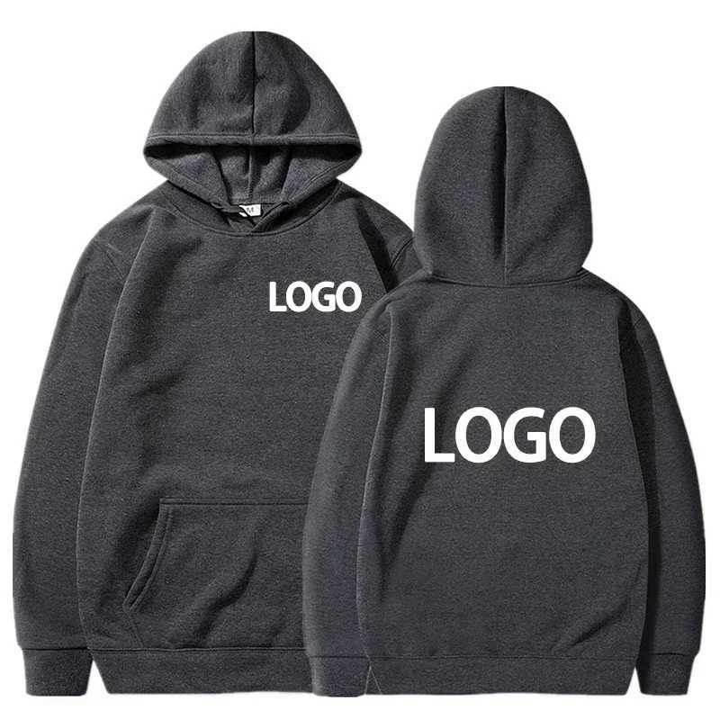 Mens and Womens Hooded Pullover Customized Team Loose Casual Clothing Fashionable and Personalized 80 Polyester 20 Cotton M260312