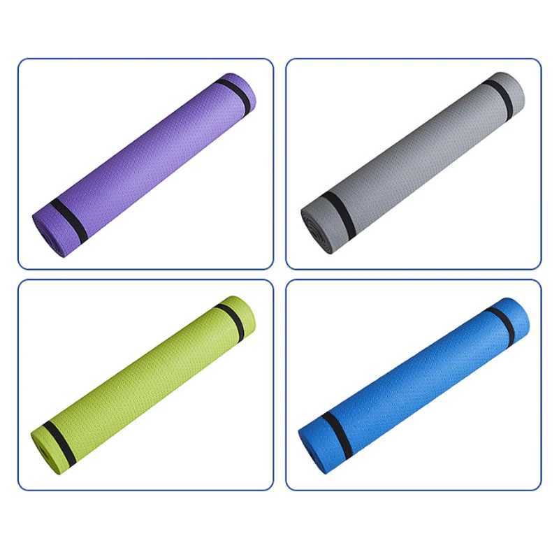 Yoga Mat Anti-skid Sports Fitness Mat 3MM-6MM Thick EVA Comfort Foam yoga matt for Exercise Yoga and Pilates Gymnastics mat M260312