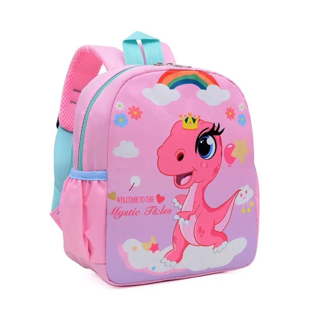 Children Dinosaur Bag Shoulders Kindergarten Backpack Cartoon Cute Little Animal Handbags 260311