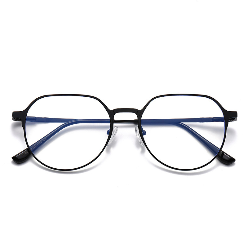Multifunctional flat magnetic sunglasses for driving, anti-glare men's round-frame polarized clip-on sunglasses, trendy eyewear