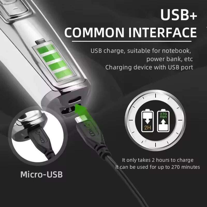 Kemei KM-5027 Electric Clipper Rechargeable Hair Trimmer LCD Display Hairdresser Professional Cutting Machine C260312