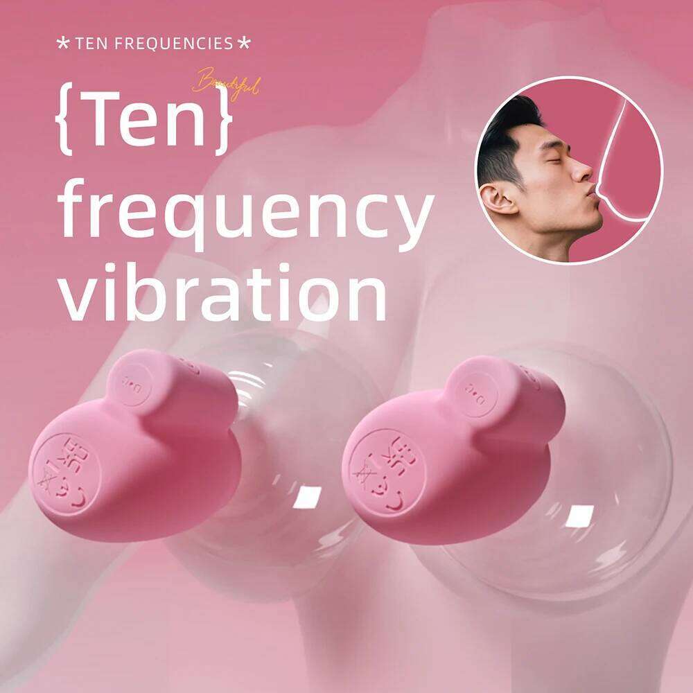 Clip For Breast Massage G spot Stimulation Nipple Sticker Vibrators Sex for Women Adult Toys Z260312